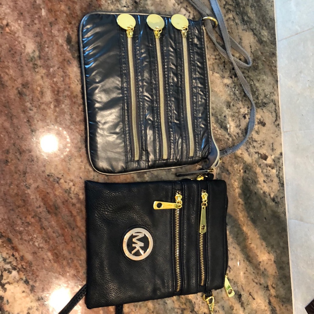 2 woman’s crossbody bags
